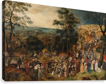 Kruisdraging Canvas Print