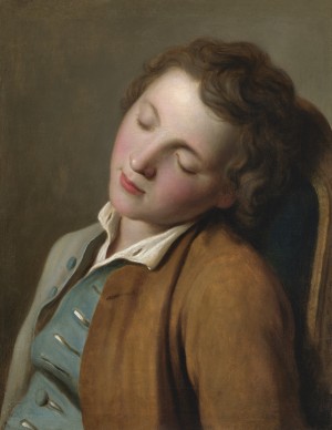Boy sleeping Print