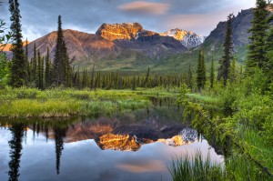 Reflection Of Skookum Volcano