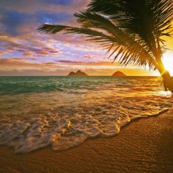 Lanikai Beach Sunset