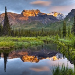 Reflection Of Skookum Volcano
