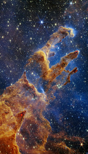 Pillars of Creation JWST