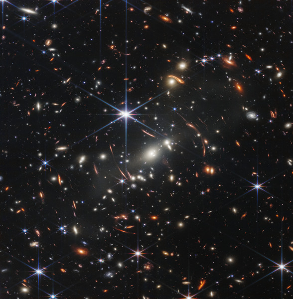 galaxy cluster SMACS J0723 JWST Print