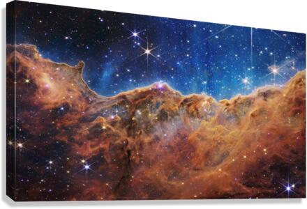 Cosmic Cliffs JWST Canvas Print
