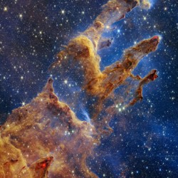Pillars of Creation JWST