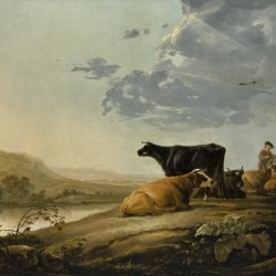 Young Herdsmen with Cows