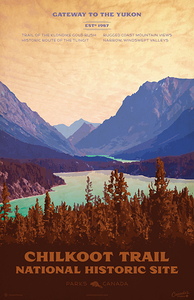 Chilkoot Trail National Historic Site Poster