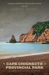 Cape Chignecto Provincial Park Poster