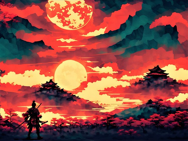 Samurai Fire N Print