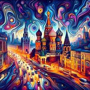 Moscow at Night