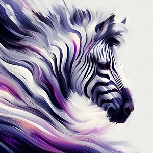 Zooming Zebra