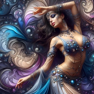  Fantasy Belly Dancer