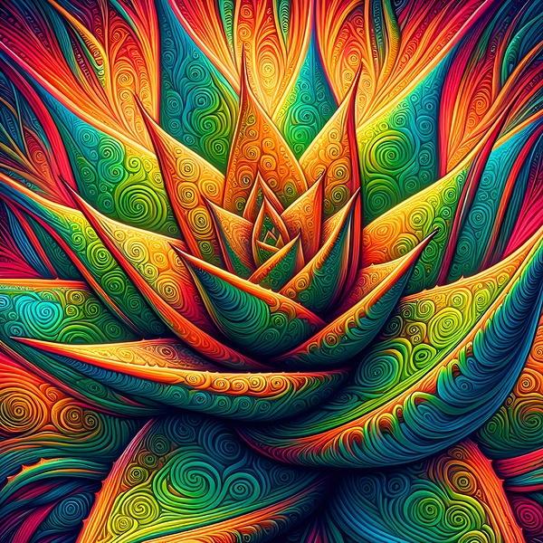 Aloe Vera Print