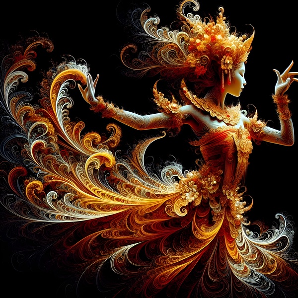 Balinese Dancer Print