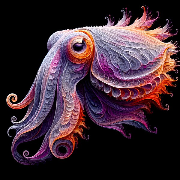 Cuttlefish Print