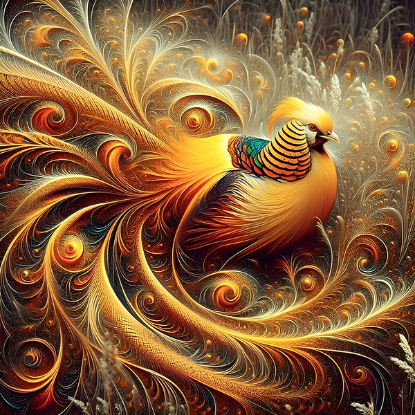 Golden Pheasant Print