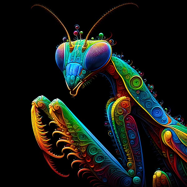Mantis Print
