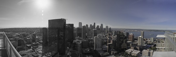 Downtown Gradient Print