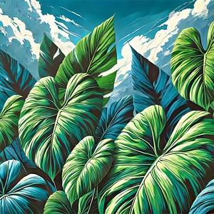 ai art Debra Amerson Deeper Green Horizonsb540f07