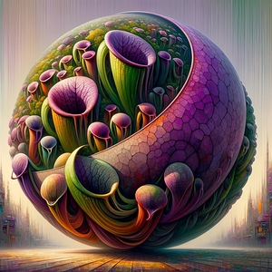 ai artist debra amerson plant artistry abstract g