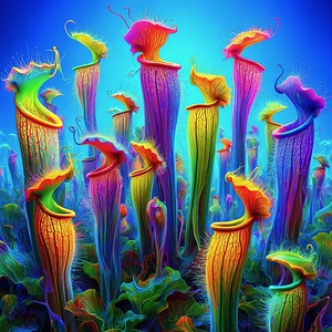 ai artist debra amerson plant artistry blue pitch