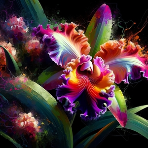 ai artist debra amerson plant artistry crazy catt