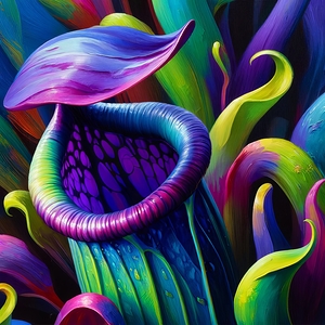 ai artist debra amerson plant artistry mouthy pit