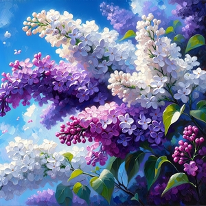 ai artist debra amerson plant artistry purple lil