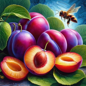 ai artist debra amerson plant artistry red plumb