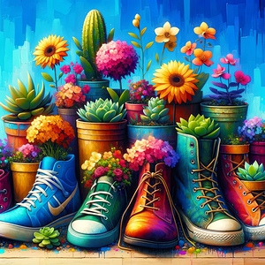 ai artist debra amerson plant artistry tennis sho