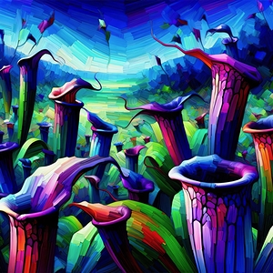 ai artist debra amerson plant artistryabstract ar