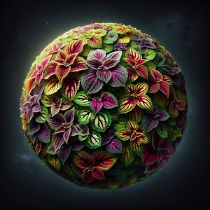 ai artist debra amerson plant artistrycoleus plan