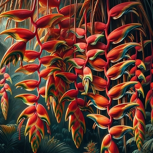 ai artist debra amerson plant artistryorange gold