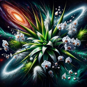 ai artist debra amerson plant artistryphaleonopsi