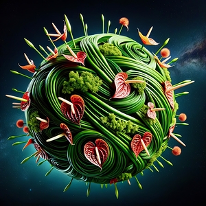 ai artist debra amerson plant artistryred antheri