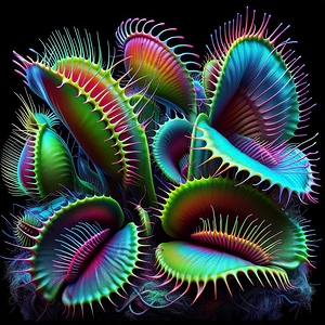 ai artist debra amerson plant artistryvenus fly t