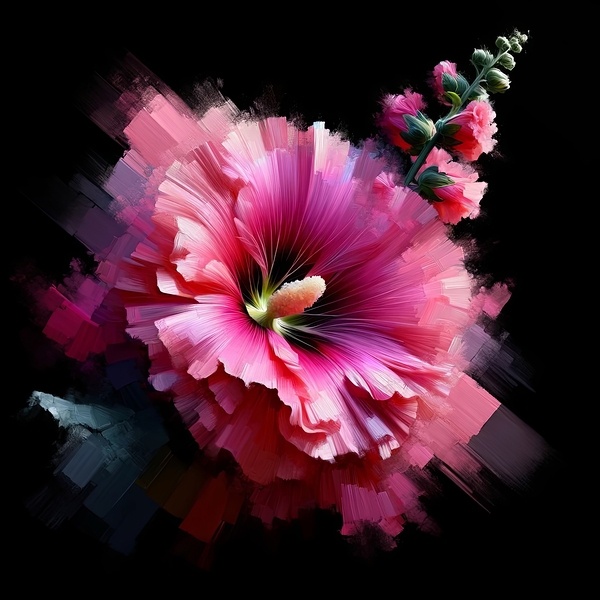 ai artist debra amerson plant artistry391edb17 fe Print