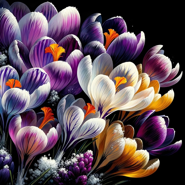 ai artist debra amerson plant artistry82d37c99 65 Print