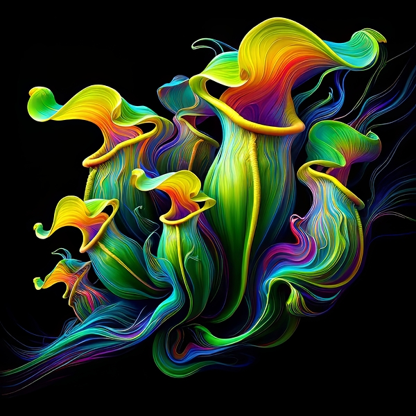 ai artist debra amerson plant artistry870b6438 a4 Print