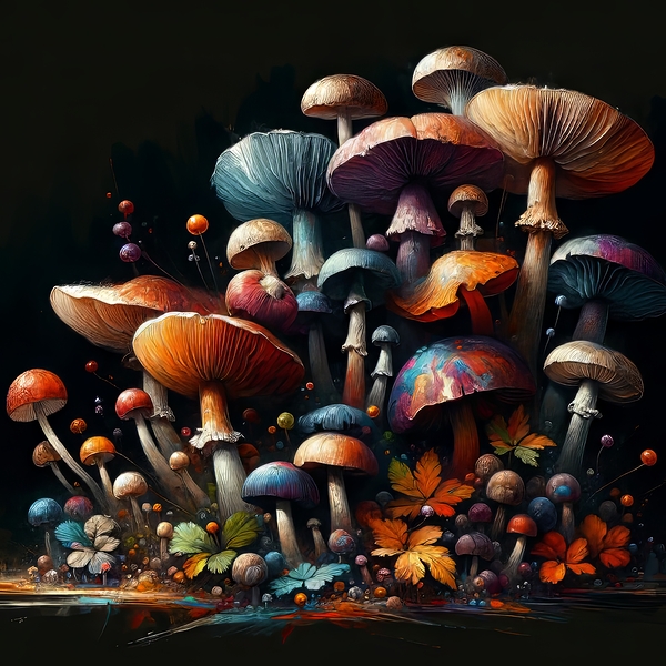 ai artist debra amerson plant artistry928d2eb2 2d Print