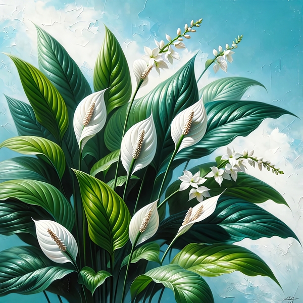 ai artist debra amerson plant artistry92d4b2a0 c9 Print