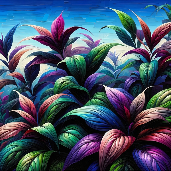 ai artist debra amerson plant artistry abstract p 1717677679.6946 Print