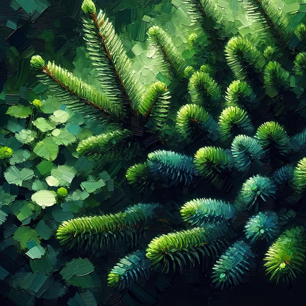 ai artist debra amerson plant artistry douglas fi Print