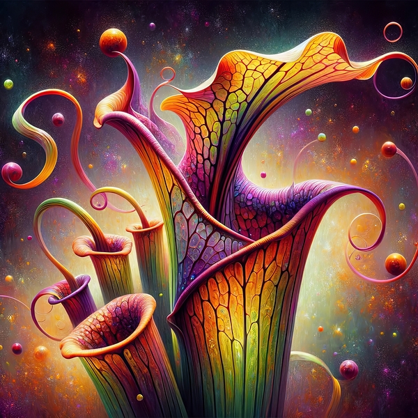 ai artist debra amerson plant artistry pitcher pl Print