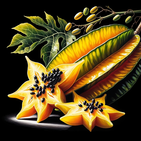 ai artist debra amerson plant artistrystar fruit Print