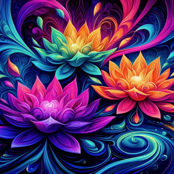 ai plant artistry copyright 2024 debra amersonf a Print