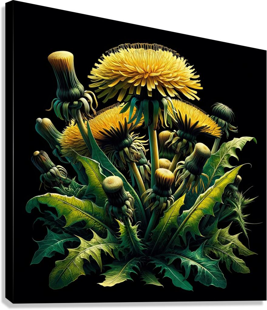 ai artist debra amerson plant artistry artistic d Canvas Print