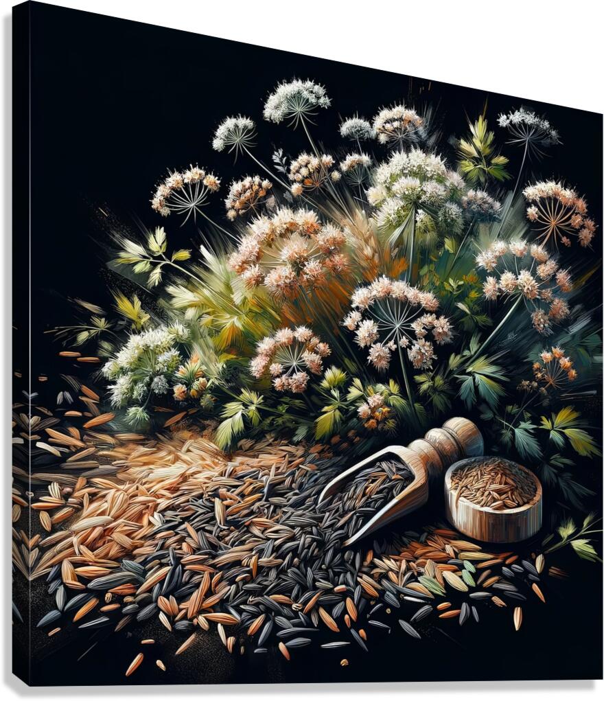 ai artist debra amerson plant artistry cardemum c Canvas Print