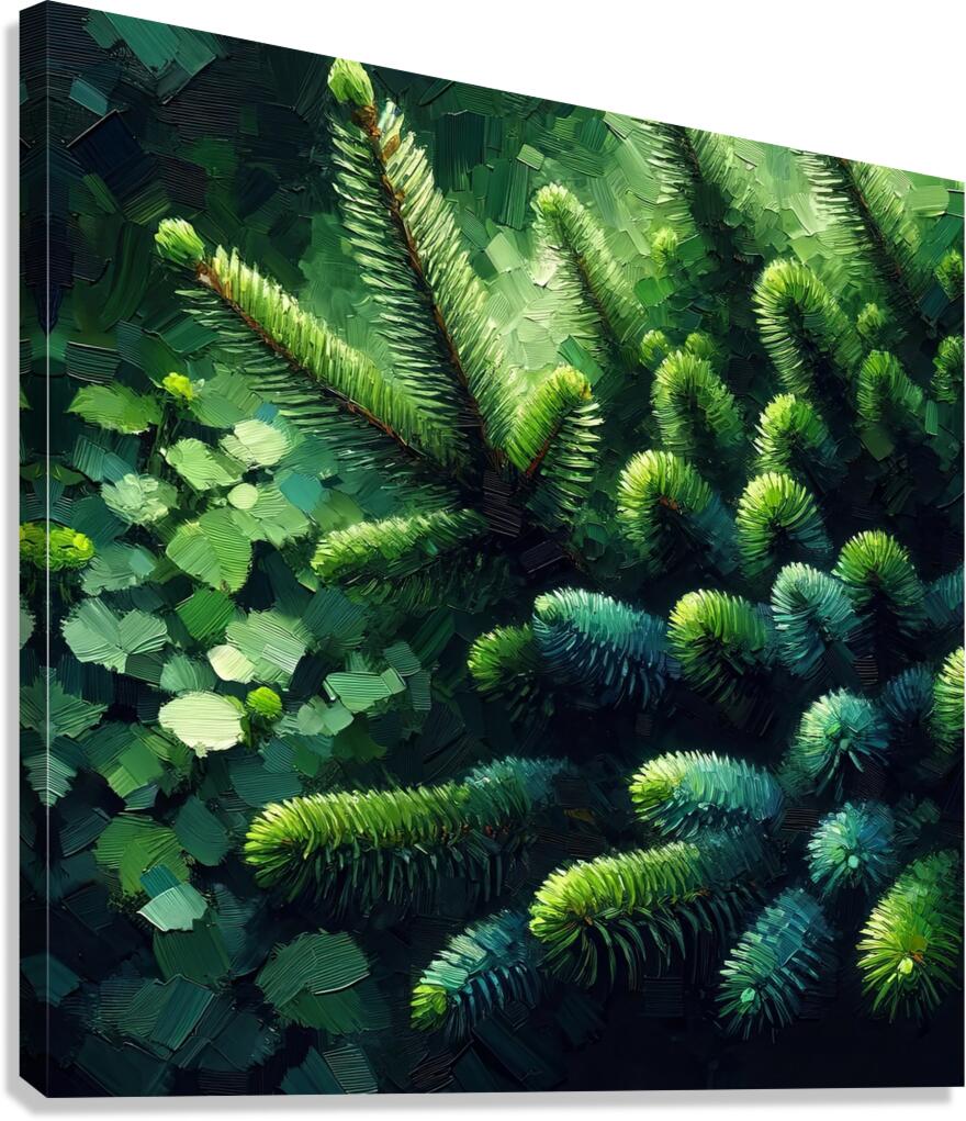 ai artist debra amerson plant artistry douglas fi Canvas Print