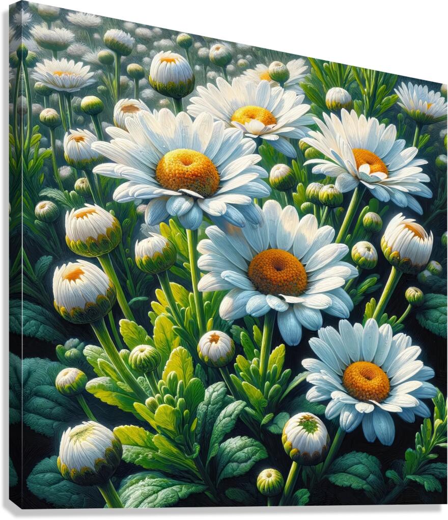 ai artist debra amerson plant artistry luther bur Canvas Print
